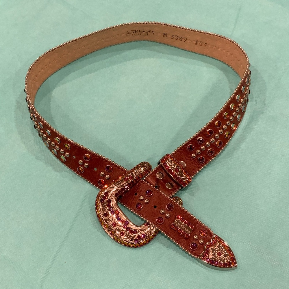 b.b.Simon Belt with Swarovski Crystals